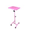 Mesa Rosa Carrinho Auxiliar Regulável p/ Vapor de Ozônio MAO01RO - Best Pro